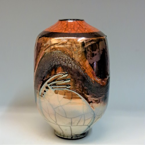 #230761 Raku Glitter Pot $42 at Hunter Wolff Gallery